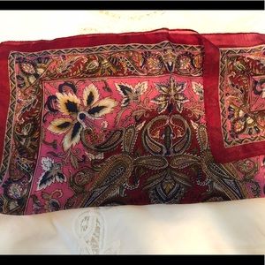 Silk Marion Paisley Scarf